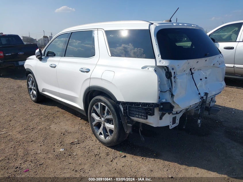 VIN KM8R34HE5MU329969 2021 HYUNDAI PALISADE SEL