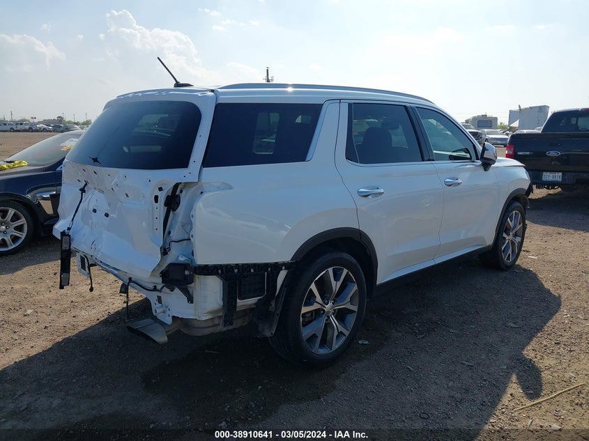 VIN KM8R34HE5MU329969 2021 HYUNDAI PALISADE SEL