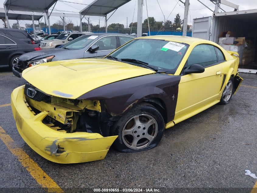 2003 Ford Mustang VIN: 1FAFP40493F350945 Lot: 38910655