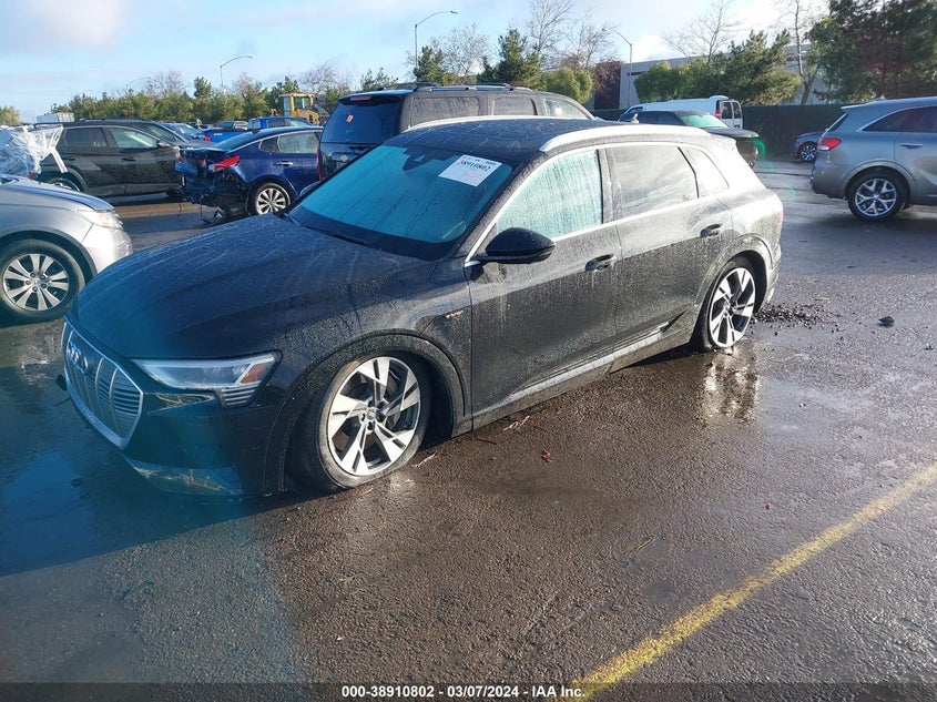 2022 Audi E-Tron Premium Plus Quattro VIN: WA1LAAGEXNB022014 Lot: 38910802