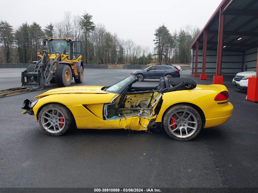 2005 Dodge Viper Srt10 VIN: 1B3JZ65Z55V501076 Lot: 38910869