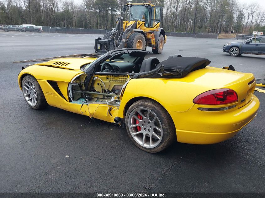 2005 Dodge Viper Srt10 VIN: 1B3JZ65Z55V501076 Lot: 38910869