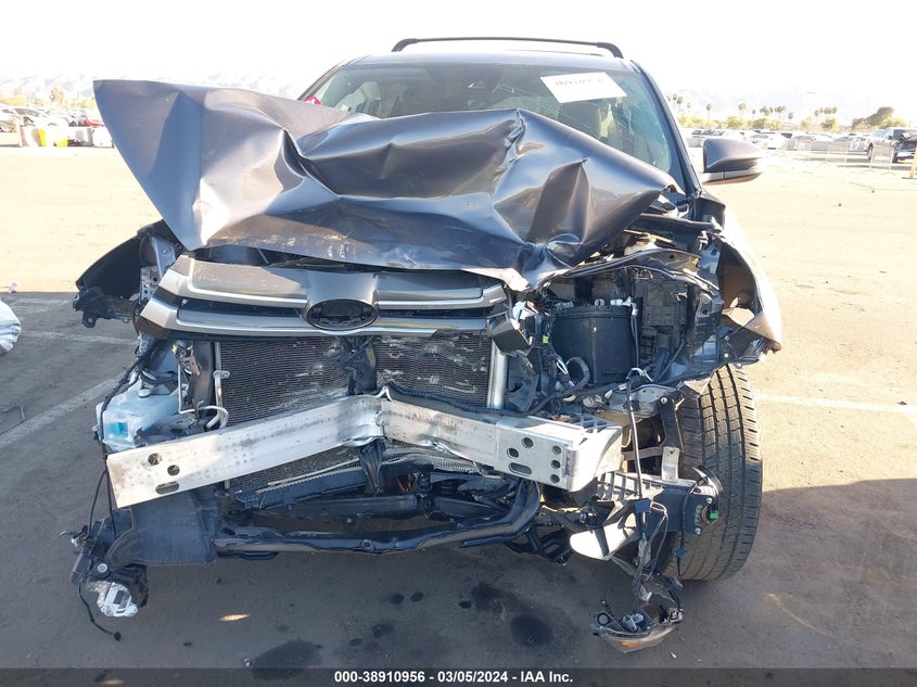 2019 TOYOTA HIGHLANDER VIN: 5TDZZRFH0KS309496