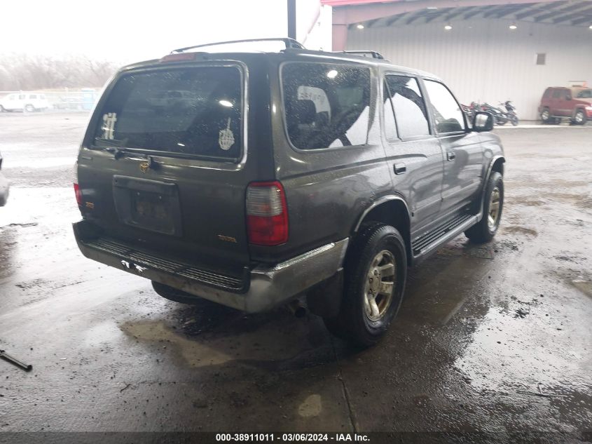 1998 Toyota 4Runner Sr5 V6 VIN: JT3HN86RXW0142961 Lot: 38911011