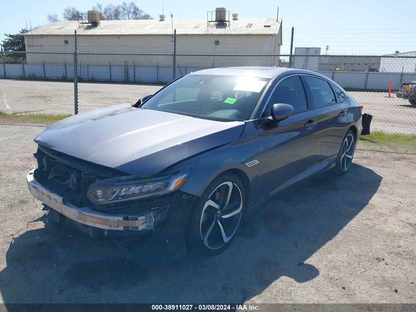 VIN 1HGCV2F38JA039069 2018 HONDA ACCORD SPORT