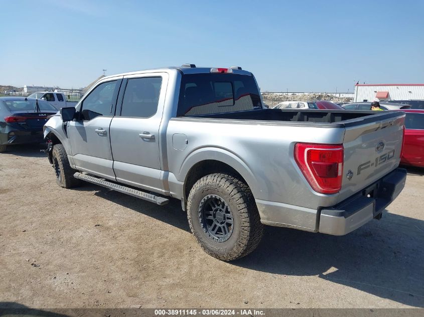 2022 Ford F-150 Xlt VIN: 1FTFW1E80NKD77646 Lot: 38911145