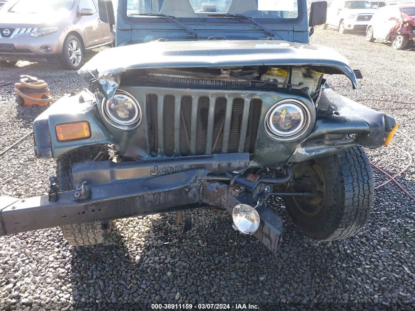 2002 Jeep Wrangler Sport VIN: 1J4FA49S72P730947 Lot: 38911159