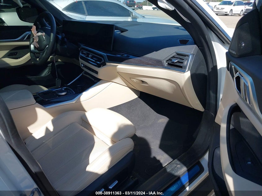 2023 BMW I4 Edrive35 VIN: WBY43AW0XPFR46098 Lot: 38911363