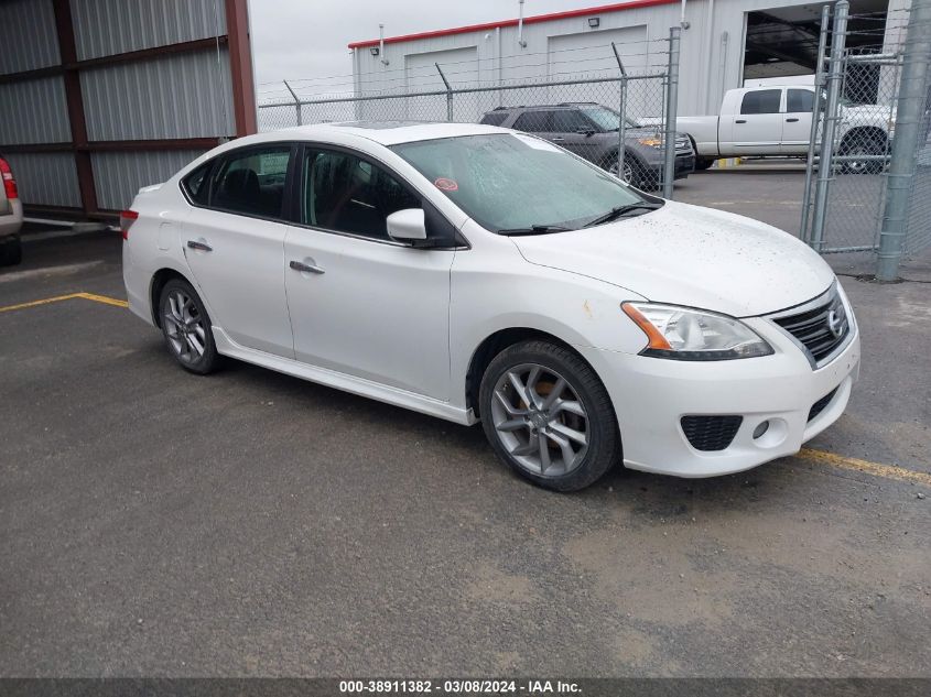 2013 Nissan Sentra Sr VIN: 3N1AB7AP3DL745291 Lot: 38911382