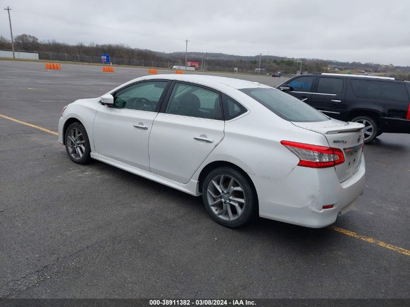 2013 Nissan Sentra Sr VIN: 3N1AB7AP3DL745291 Lot: 38911382