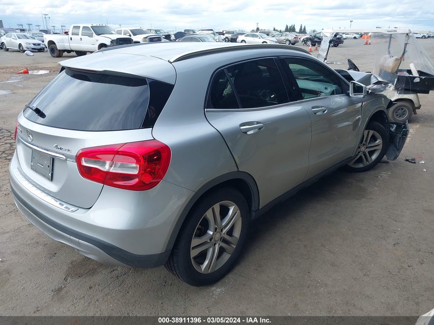 2015 Mercedes-Benz Gla 250 4Matic VIN: WDCTG4GB5FJ086331 Lot: 38911396