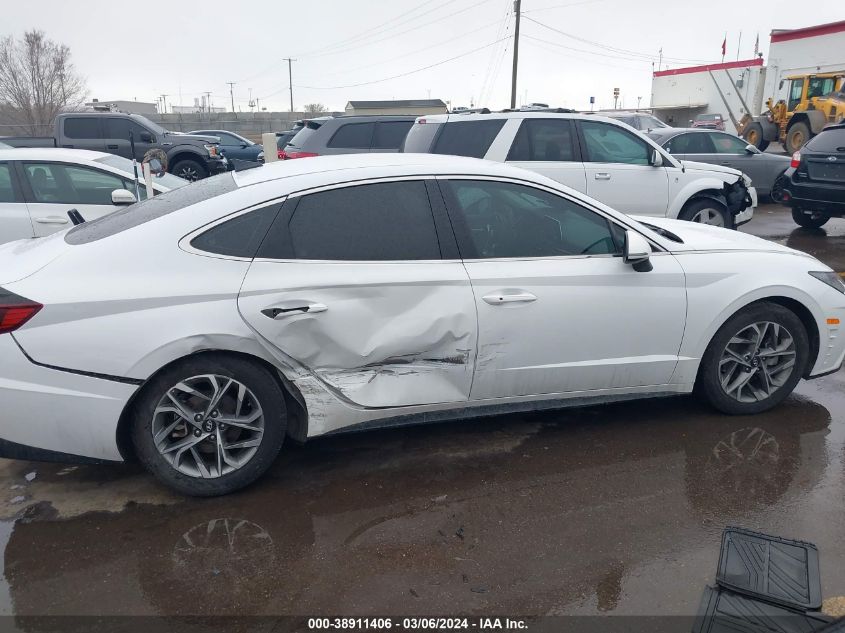 2020 Hyundai Sonata Sel VIN: 5NPEL4JA6LH038447 Lot: 38911406