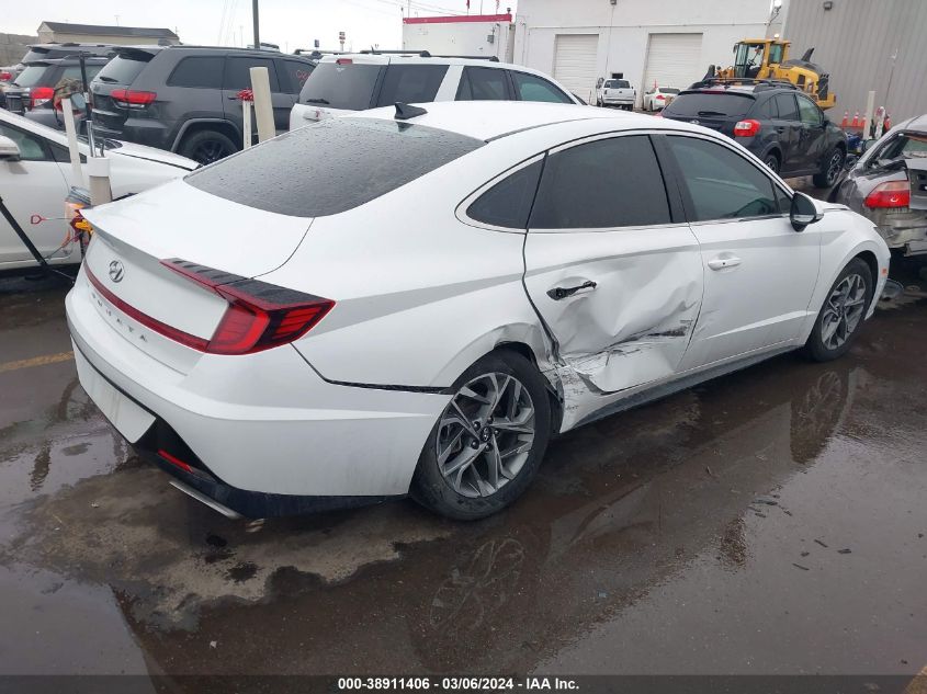 2020 Hyundai Sonata Sel VIN: 5NPEL4JA6LH038447 Lot: 38911406