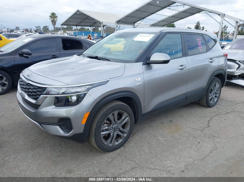 2021 Kia Seltos Lx VIN: KNDEPCAA6M7197120 Lot: 38911411