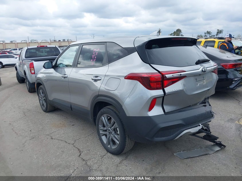 2021 Kia Seltos Lx VIN: KNDEPCAA6M7197120 Lot: 38911411