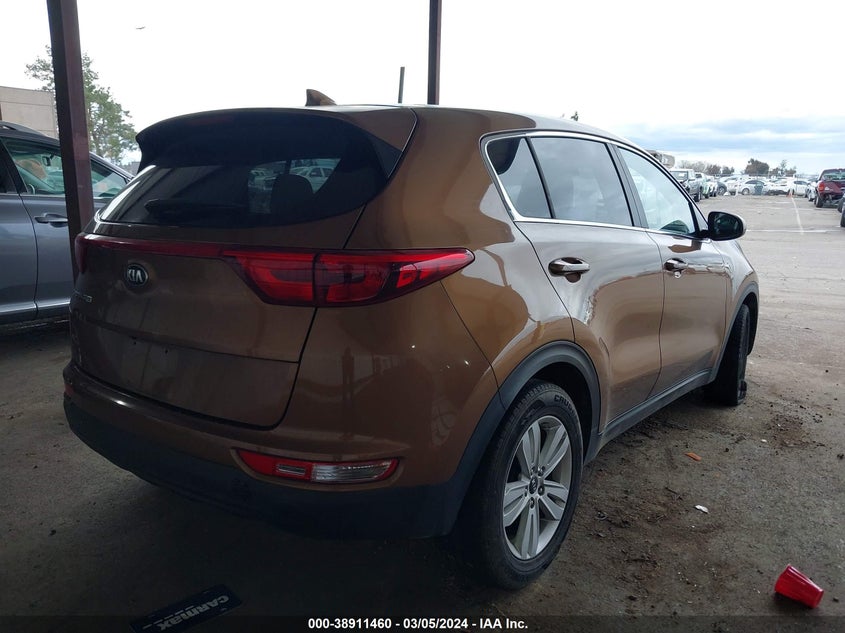 VIN KNDPM3AC7K7545118 2019 KIA SPORTAGE LX