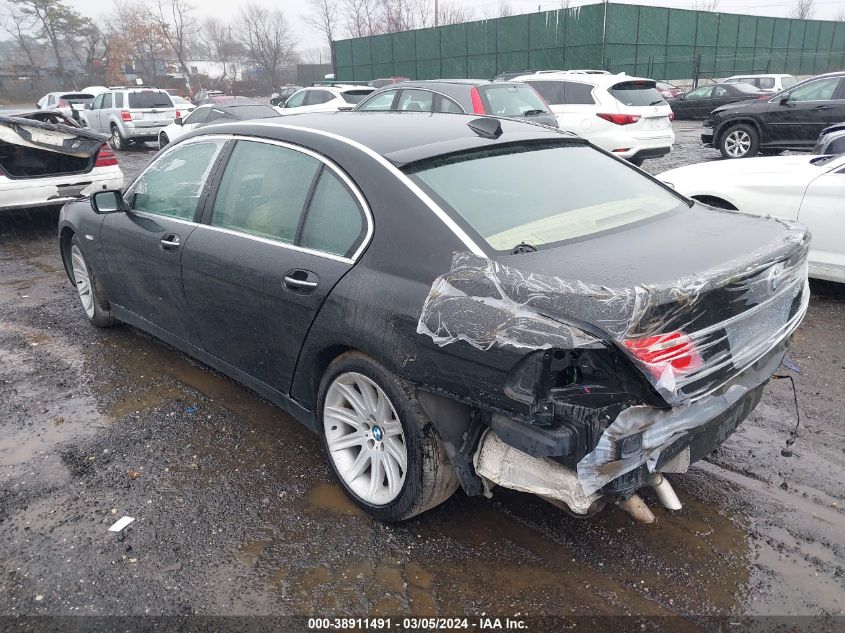 2006 BMW 750Li VIN: WBAHN835X6DT31094 Lot: 38911491