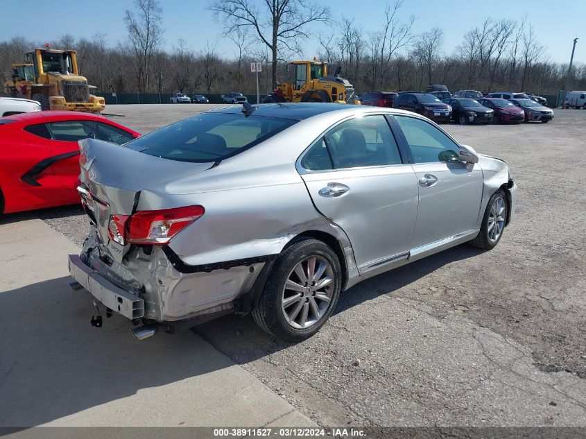 2011 Lexus Es 350 VIN: JTHBK1EG5B2452918 Lot: 38911527