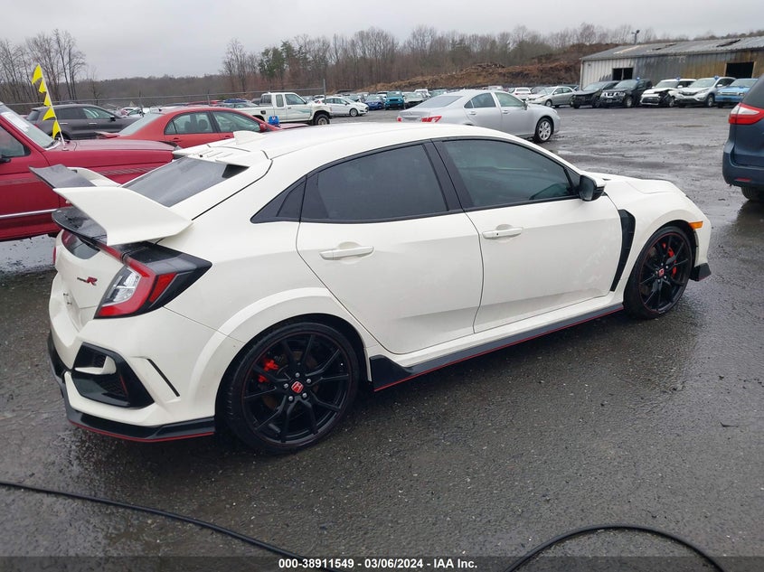 VIN SHHFK8G70MU201697 2021 HONDA CIVIC TYPE R TOURING