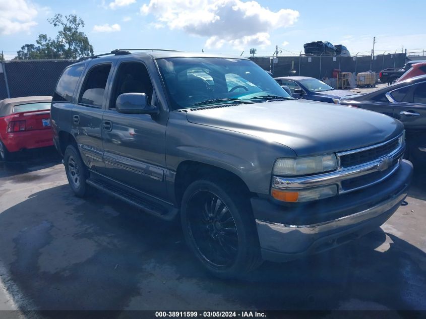 2002 Chevrolet Tahoe Ls VIN: 1GNEK13V72R259572 Lot: 38911599