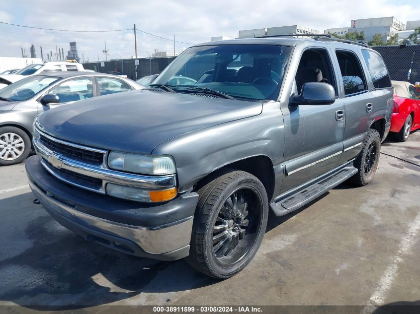 2002 Chevrolet Tahoe Ls VIN: 1GNEK13V72R259572 Lot: 38911599