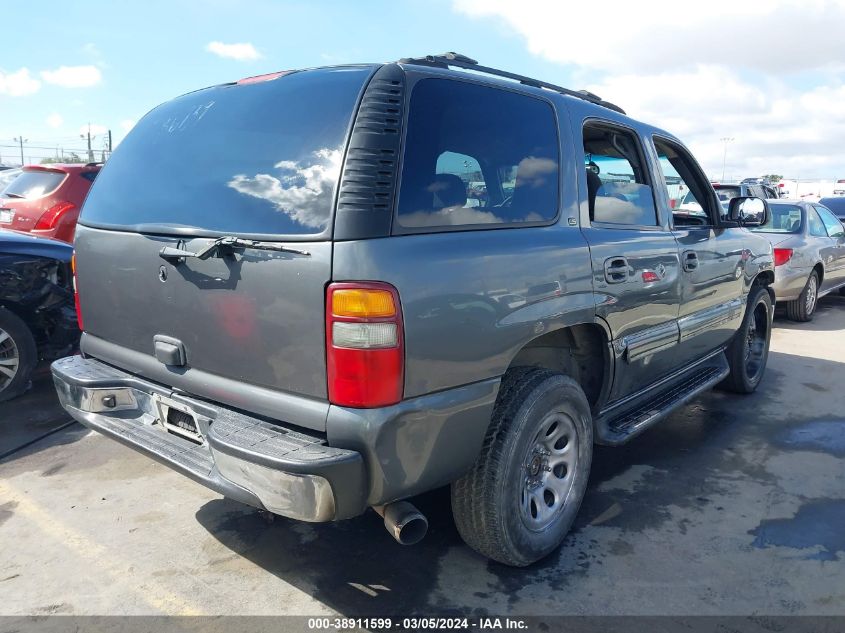 2002 Chevrolet Tahoe Ls VIN: 1GNEK13V72R259572 Lot: 38911599