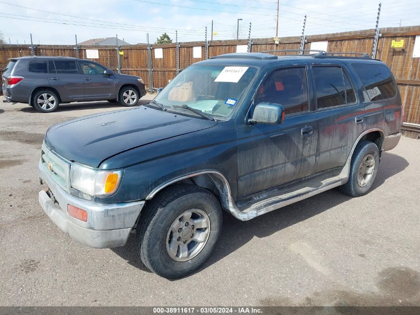 1997 Toyota 4Runner Sr5 V6 VIN: JT3GN86R7V0055044 Lot: 38911617