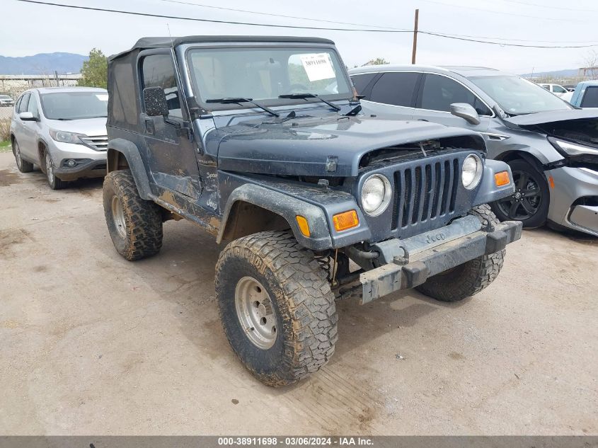 2002 Jeep Wrangler Sport VIN: 1J4FA49S72P732925 Lot: 38911698