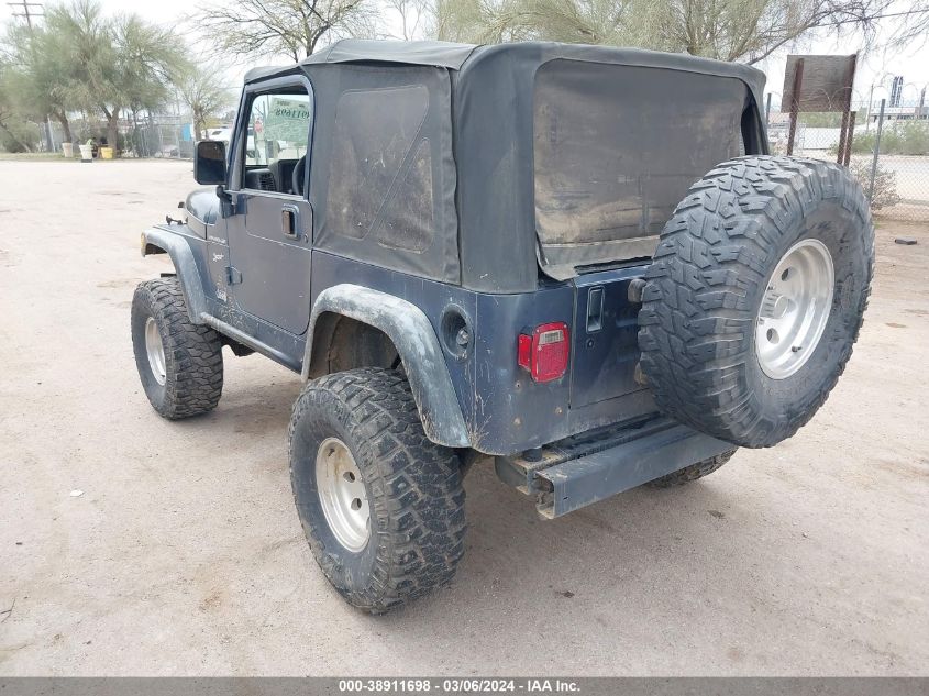 2002 Jeep Wrangler Sport VIN: 1J4FA49S72P732925 Lot: 38911698