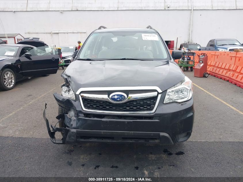 2016 Subaru Forester 2.5I VIN: JF2SJABC7GH566754 Lot: 38911725