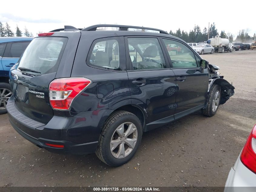 2016 Subaru Forester 2.5I VIN: JF2SJABC7GH566754 Lot: 38911725