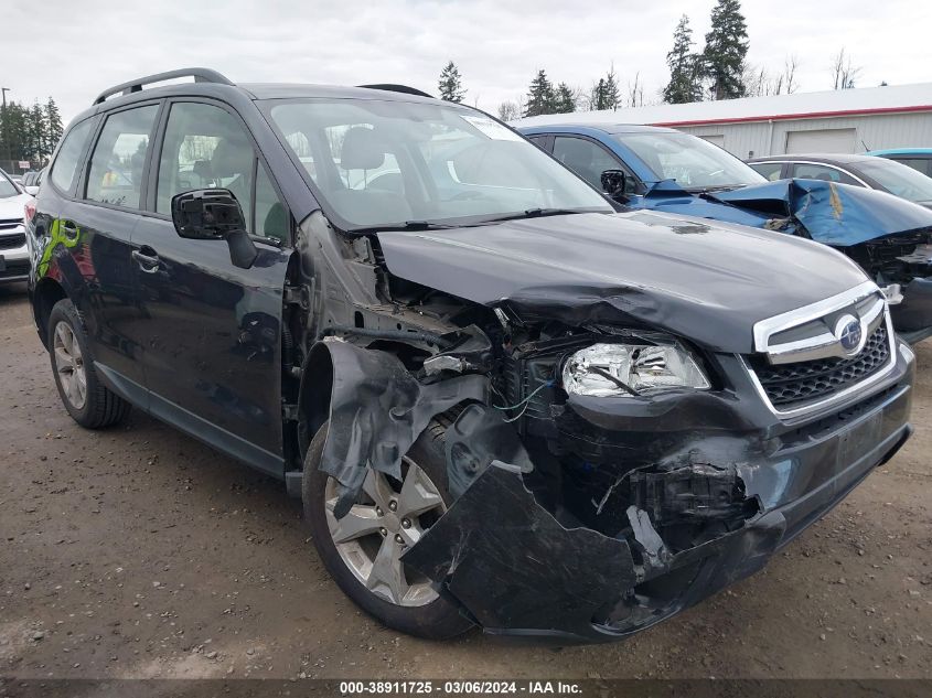 2016 Subaru Forester 2.5I VIN: JF2SJABC7GH566754 Lot: 38911725