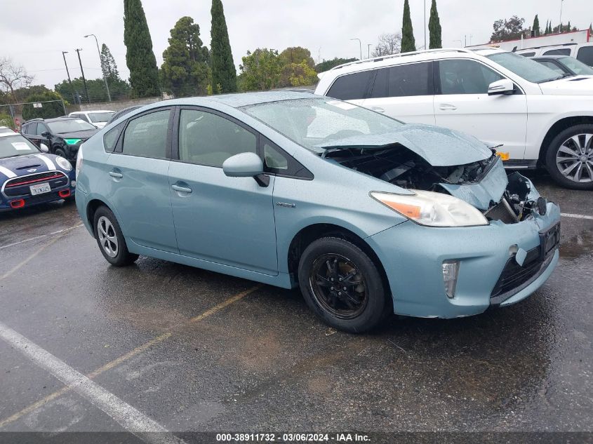 2013 Toyota Prius Two VIN: JTDKN3DU3D1714505 Lot: 38911732