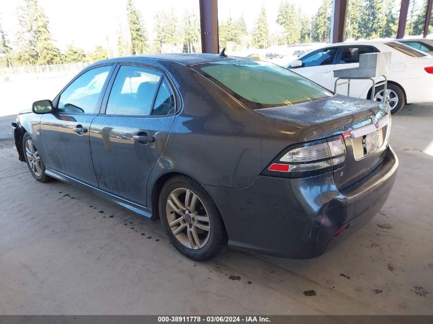 2011 Saab 9-3 Turbo4 VIN: YS3FA4CY4B1309721 Lot: 38911778