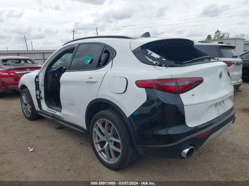 2018 Alfa Romeo Stelvio Ti Sport Awd VIN: ZASFAKNN0J7B98828 Lot: 38911800