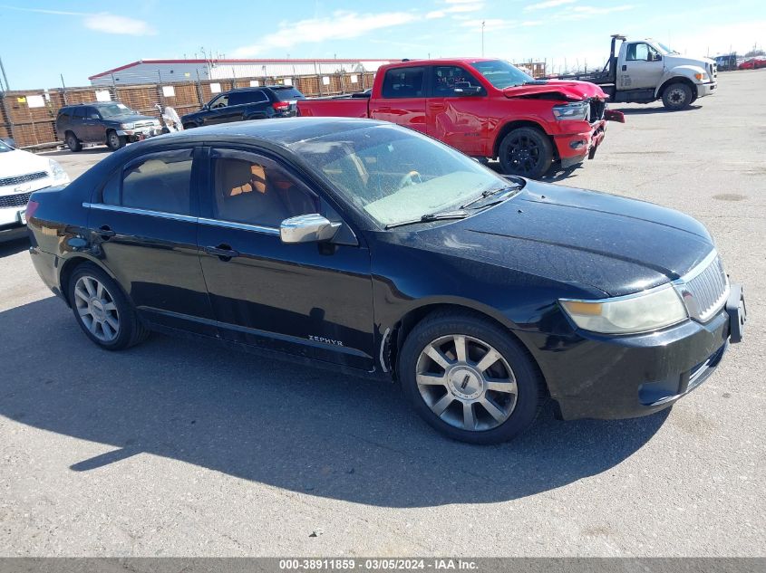 2006 Lincoln Zephyr VIN: 3LNHM26126R608285 Lot: 38911859