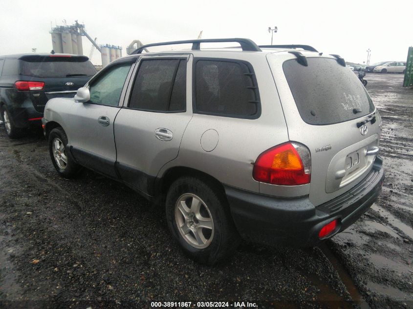 2003 Hyundai Santa Fe Gls/Lx VIN: KM8SC73D03U527097 Lot: 38911867