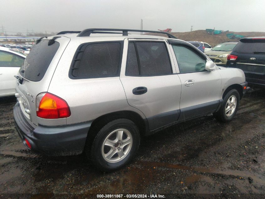 2003 Hyundai Santa Fe Gls/Lx VIN: KM8SC73D03U527097 Lot: 38911867