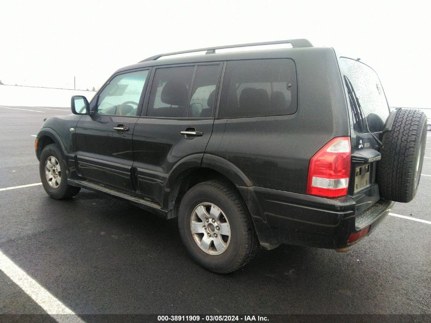 2003 Mitsubishi Montero 20Th Anniversary/Limited VIN: JA4NW51S43J034730 Lot: 38911909