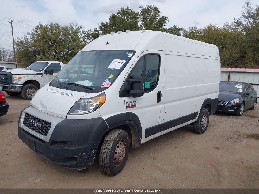 2020 Ram Promaster 1500 High Roof 136 Wb VIN: 3C6TRVBG9LE102765 Lot: 38911962