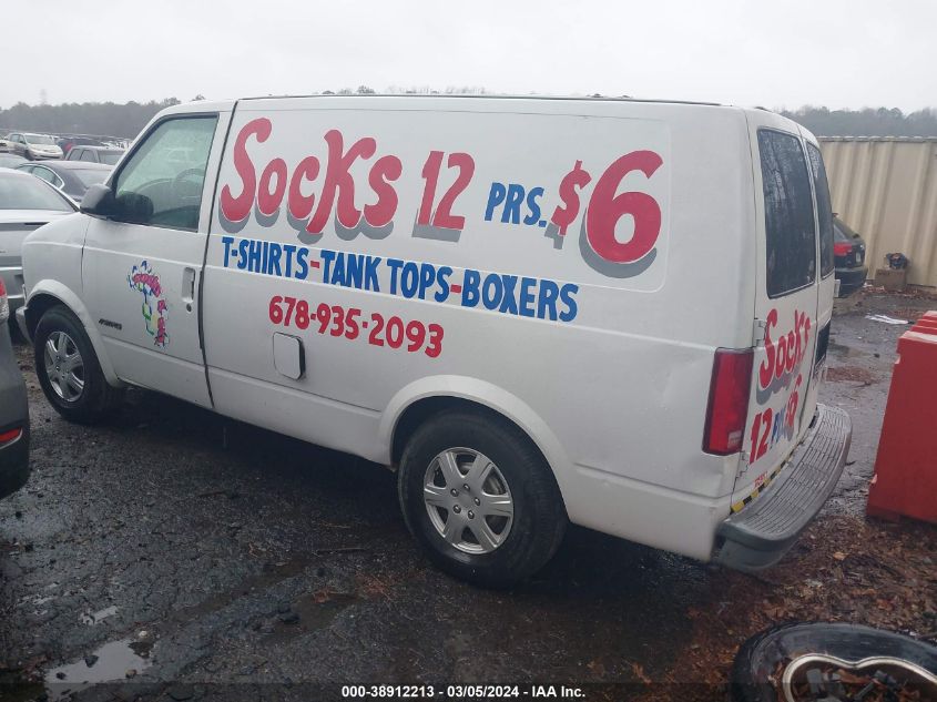 1997 Chevrolet Astro VIN: 1GCDM19W9VB215150 Lot: 39873165