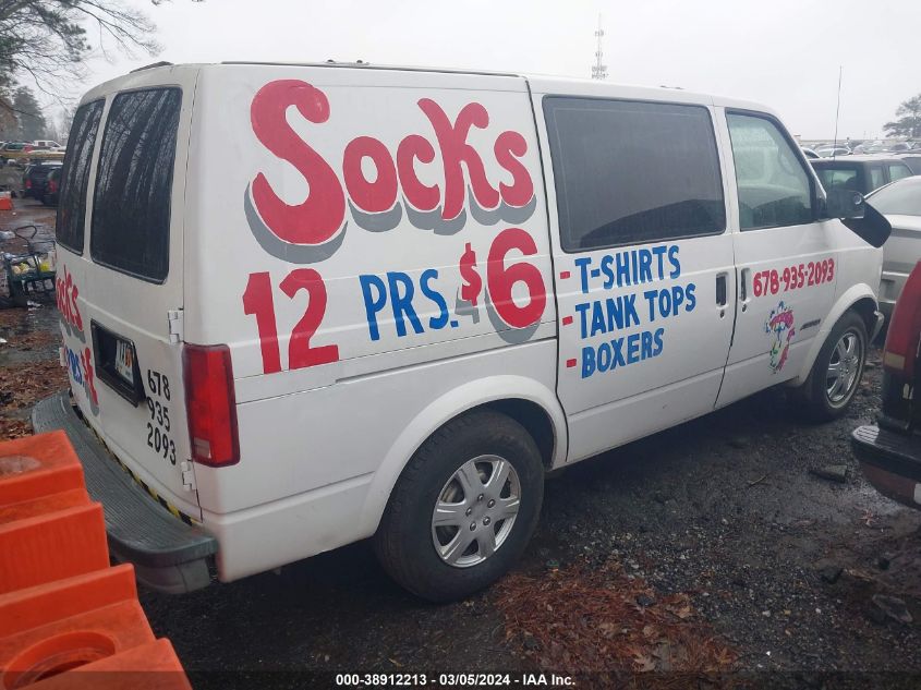 1997 Chevrolet Astro VIN: 1GCDM19W9VB215150 Lot: 39873165