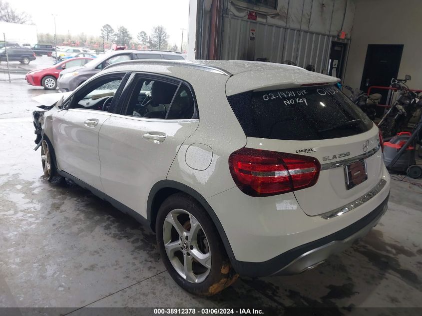 2019 Mercedes-Benz Gla 250 4Matic VIN: WDCTG4GB0KU011304 Lot: 38912378