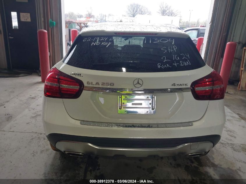 2019 Mercedes-Benz Gla 250 4Matic VIN: WDCTG4GB0KU011304 Lot: 38912378