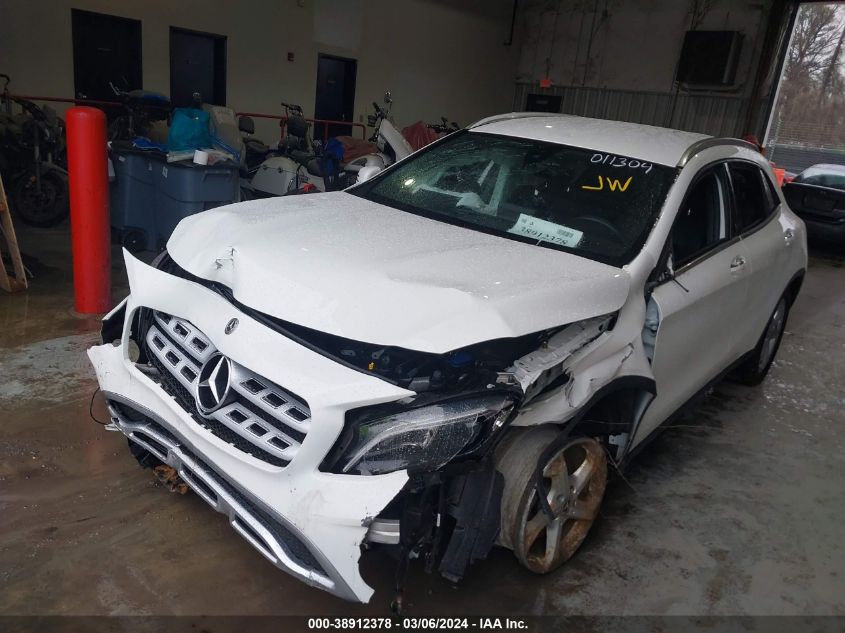 2019 MERCEDES-BENZ GLA 250 VIN: WDCTG4GB0KU011304