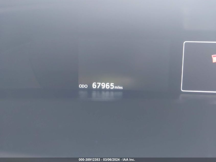 2019 Toyota Prius Le VIN: JTDKARFU3K3098365 Lot: 38912383