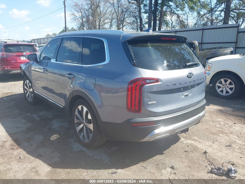 2021 Kia Telluride Ex VIN: 5XYP3DHC0MG119419 Lot: 38912583