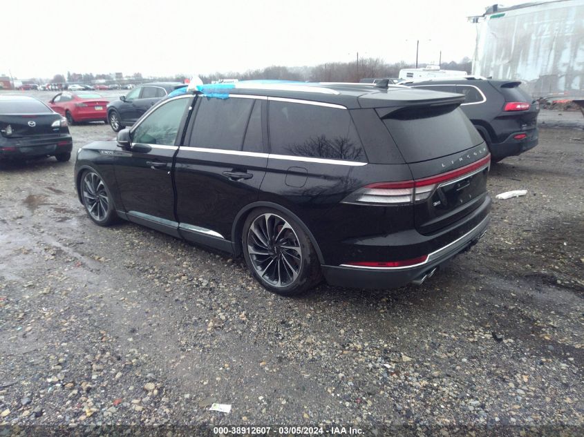 2021 Lincoln Aviator Reserve VIN: 5LM5J7XC9MGL13162 Lot: 38912607