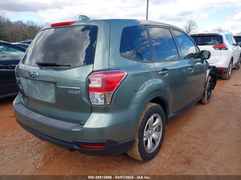 2017 Subaru Forester 2.5I VIN: JF2SJAAC7HH508694 Lot: 38912669