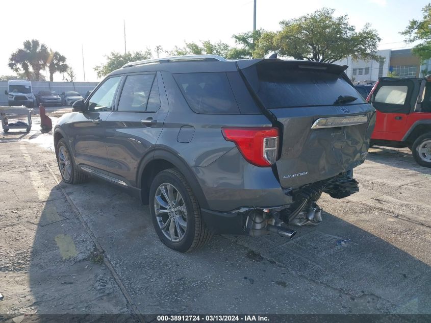 2023 Ford Explorer Limited VIN: 1FMSK8FH4PGB69689 Lot: 38912724